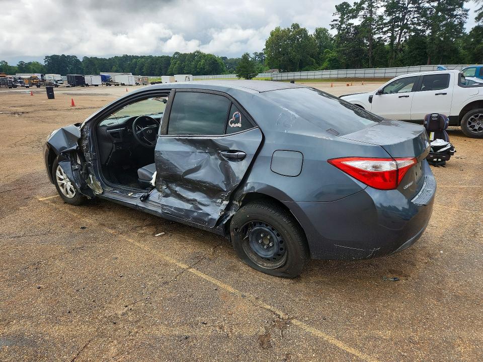 2014 Toyota VIN 5YFBURHE0EP117026 COPART salvage auction — SIDE, Tx - Salvage Vehicle Title, sold $2,350 on 2026-07-20 (photo 2)
