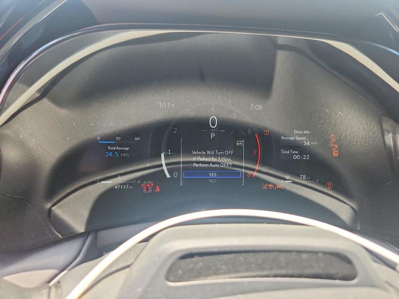 2024 Lexus Tx VIN 5TDAAAA60RS005784 COPART salvage auction — FRONT END, Sc - Cert Of Title-Salvage, sold $25,250 on 2026-07-20 (photo 9)