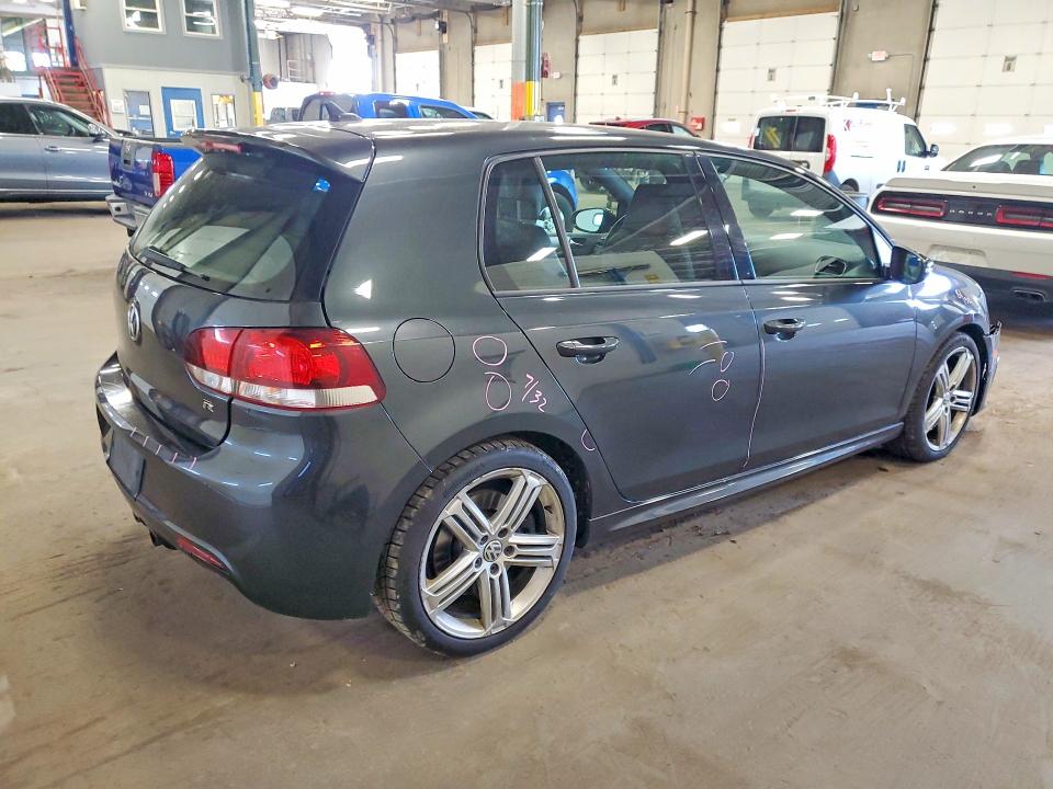 2012 Volkswagen VIN WVWPF7AJ6CW192104 COPART salvage auction — FRONT END, Mn - Cert Of Title-Salvage, sold $3,150 on 2026-07-16 (photo 3)