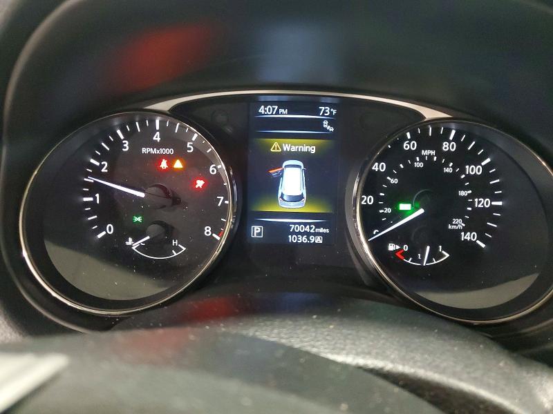 2016 Nissan Rogue VIN KNMAT2MV8GP610212 COPART salvage auction — FRONT END, Mn - Cert Of Title-Salvage, sold $225 on 2026-07-28 (photo 9)