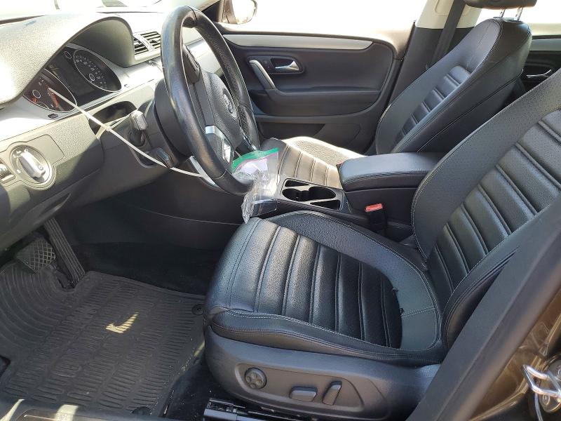 2013 Volkswagen Cc VIN WVWBP7AN0DE523566 COPART salvage auction — FRONT END, CA - SALVAGE CERTIFICATE, sold $675 on 2026-07-22 (photo 7)