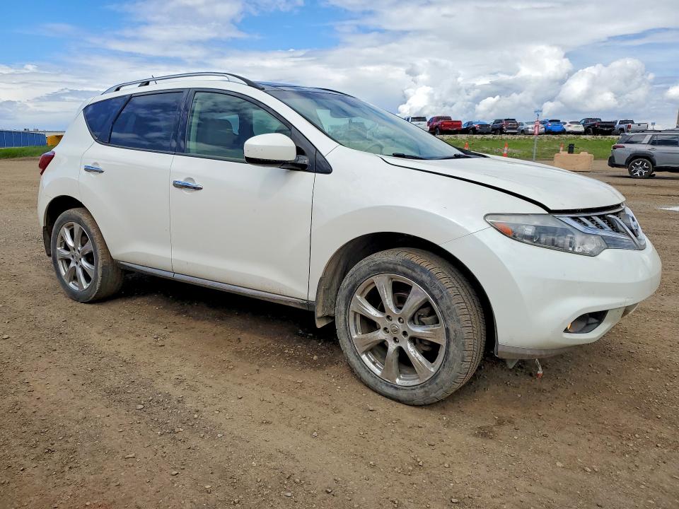 2014 Nissan Murano VIN JN8AZ1MW7EW505363 COPART salvage auction — HAIL, Ab - Bos - Active, sold $1,350 on 2026-07-03 (photo 4)