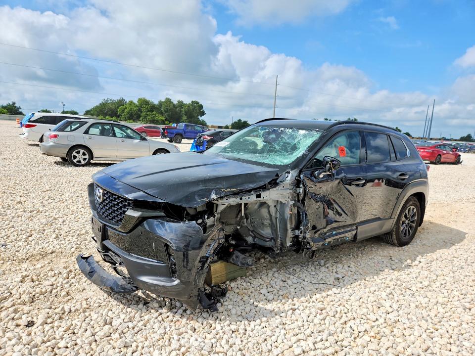 2026 Mazda VIN 7MMVAADW3TN145886 COPART salvage auction — FRONT END, TX - SALVAGE VEHICLE TITLE (P), sold $7,300 on 2026-07-16 (photo 1)