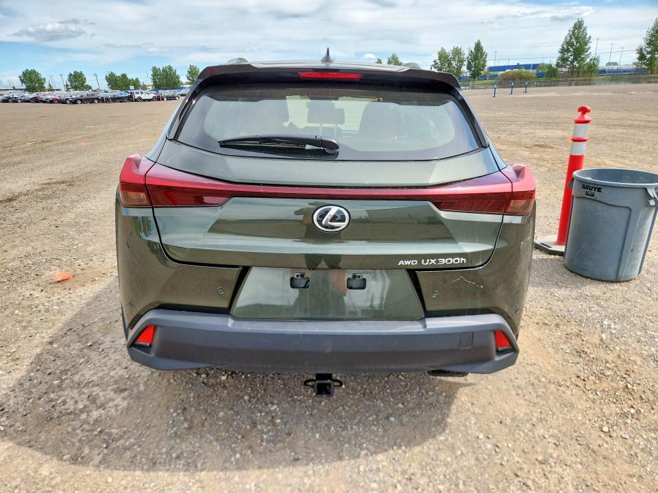 2025 Lexus Ux VIN JTHUCJDH5S2012956 COPART salvage auction — SIDE, Ab - Bos - Salvage, sold $13,500 on 2026-07-14 (photo 6)
