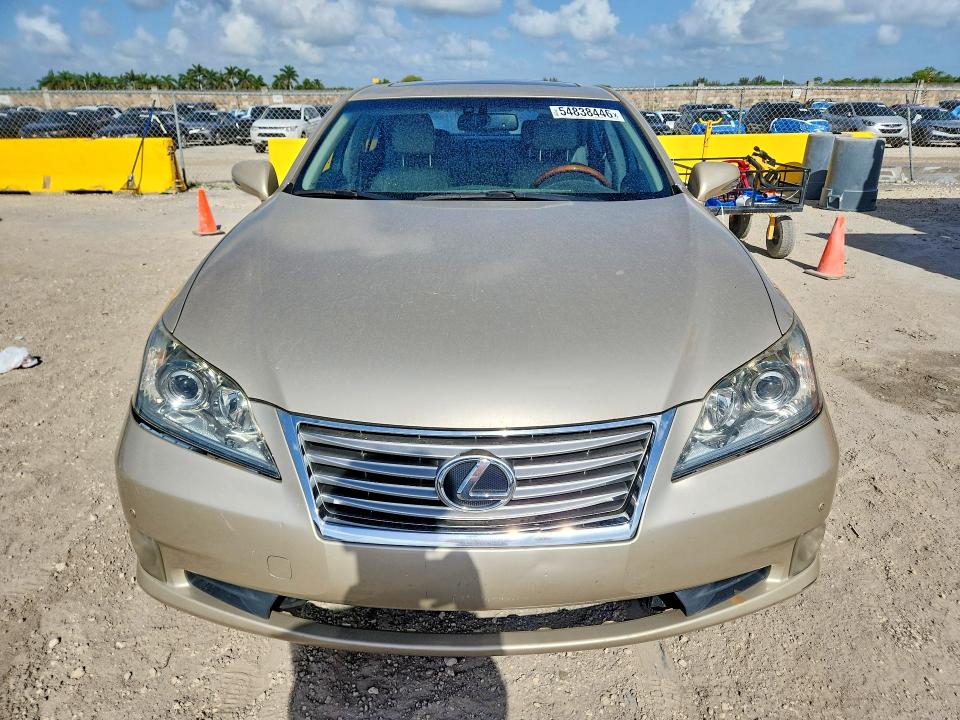 2010 Lexus Es 350 VIN JTHBK1EGXA2408265 COPART salvage auction — REAR END, Fl - Certificate Of Title, sold $850 on 2026-07-22 (photo 5)