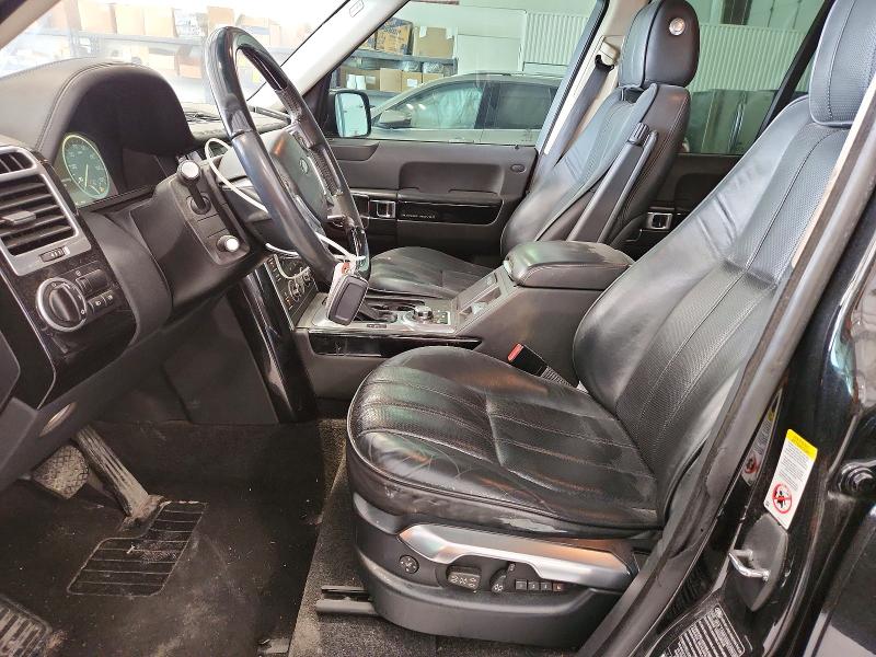2012 Land rover RANGE ROVER VIN SALMF1D40CA382816 COPART salvage auction — FRONT END, Ne - Cert Of Title-Salvage, sold $225 on 2026-07-21 (photo 7)