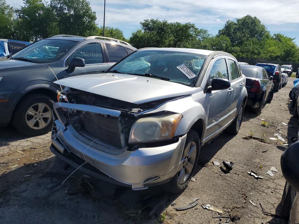 2010 Dodge Caliber VIN 1B3CB4HA1AD605409 COPART salvage auction — FRONT END, MI - CERTIFICATE OF TITLE, sold $300 on 2026-07-10 (photo 1)