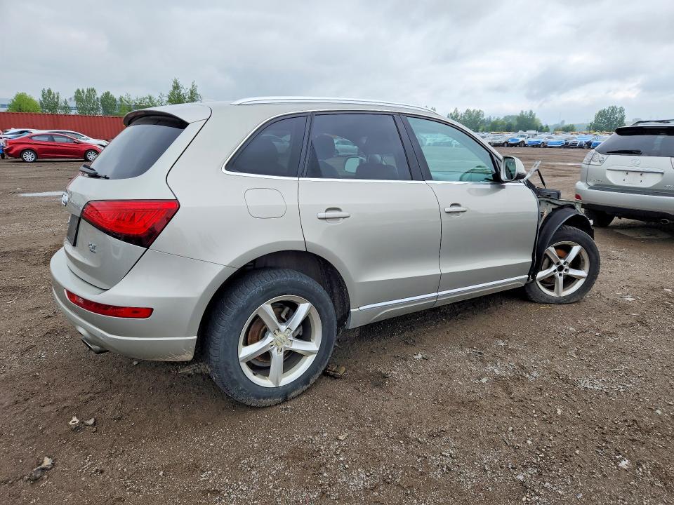 2013 Audi Q5 VIN WA1VFCFP4DA028114 COPART salvage auction — FRONT END, On - Permit Salvage, sold $775 on 2026-07-14 (photo 3)