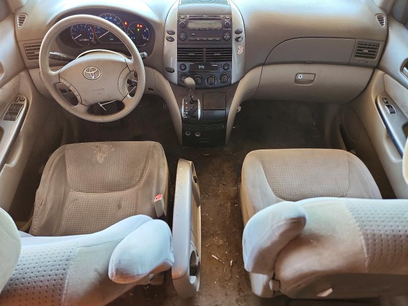 2006 Toyota Sienna VIN 5TDZA23C36S524349 COPART salvage auction — MECHANICAL, Az - Certificate Of Title, sold $450 on 2026-07-27 (photo 8)