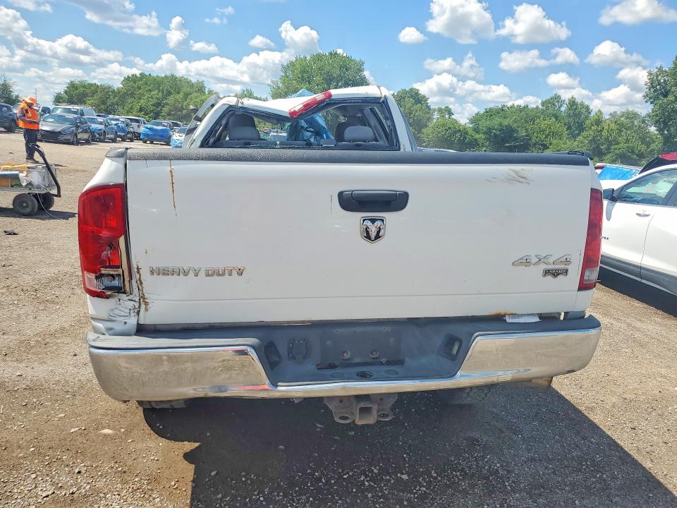2005 Dodge Ram 2500 VIN 3D7KS28C55G808379 COPART salvage auction — ROLLOVER, Ia - Cert Of Title-Salvage Title, sold $6,000 on 2026-07-08 (photo 6)