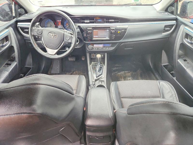 2015 Toyota Corolla VIN 5YFBURHE7FP244423 COPART salvage auction — REAR END, AL - CERT OF TITLE-SALVAGE TITLE, sold $2,450 on 2026-07-27 (photo 8)