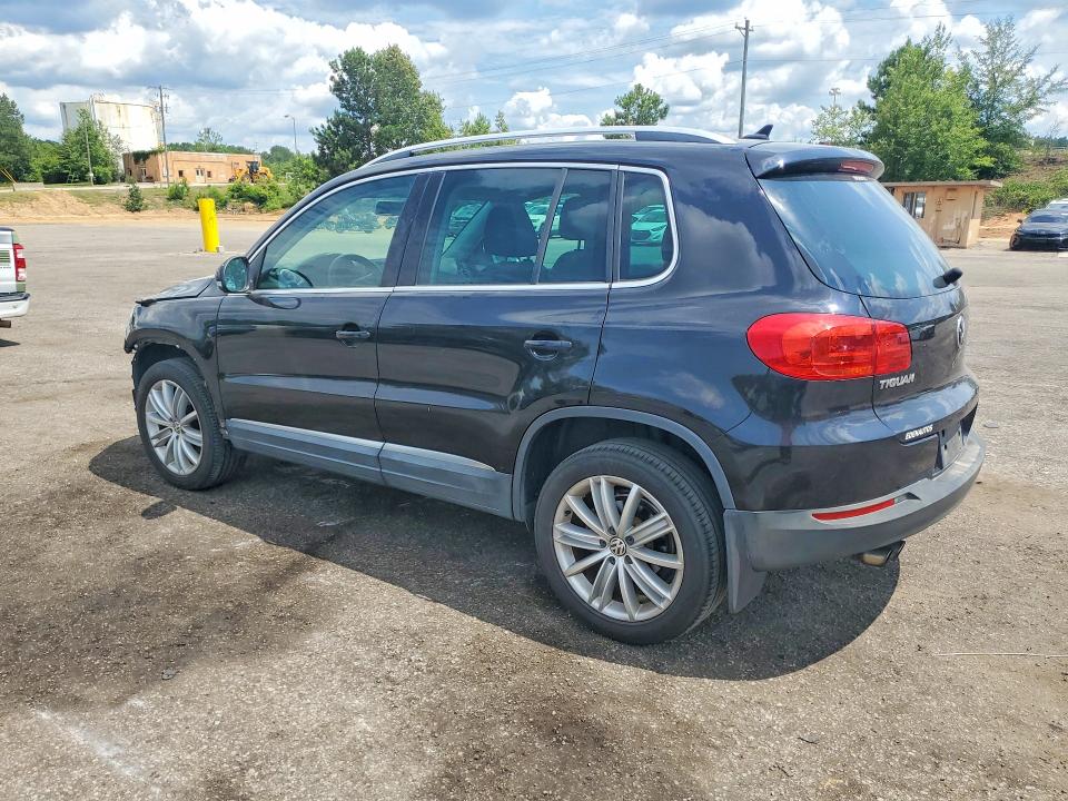 2015 Volkswagen Tiguan VIN WVGAV7AX2FW561859 COPART salvage auction — FRONT END, Sc - Cert Of Title-Salvage, sold $1,400 on 2026-07-24 (photo 2)