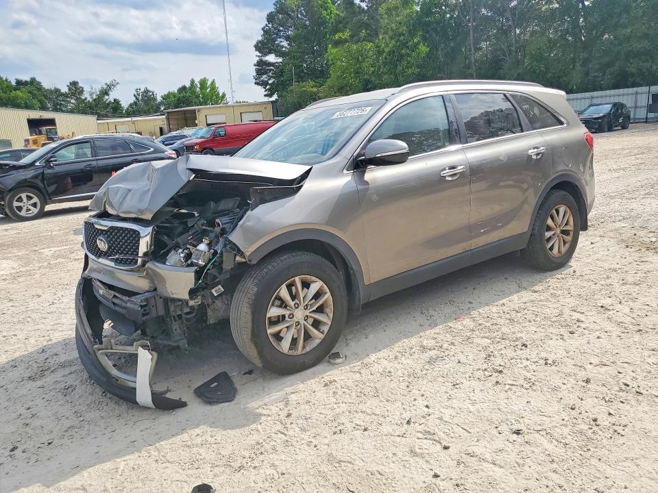 2018 Kia Sorento VIN 5XYPG4A35JG358572 COPART salvage auction — FRONT END, Nc - Salvage Certificate Of Title, sold $1,350 on 2026-07-17 (photo 1)