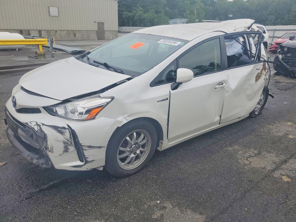 2016 Toyota Prius VIN JTDZN3EU8GJ045990 COPART salvage auction — REAR END, WV - SALVAGE CERTIFICATE, sold $550 on 2026-07-28 (photo 1)