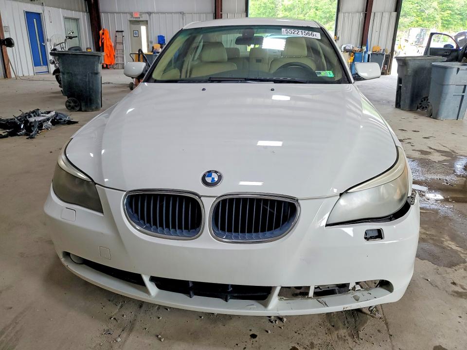 2004 BMW 5er VIN WBANA53574B847371 COPART salvage auction — SIDE, Pa - Certificate Of Salvage, sold $475 on 2026-07-15 (photo 5)