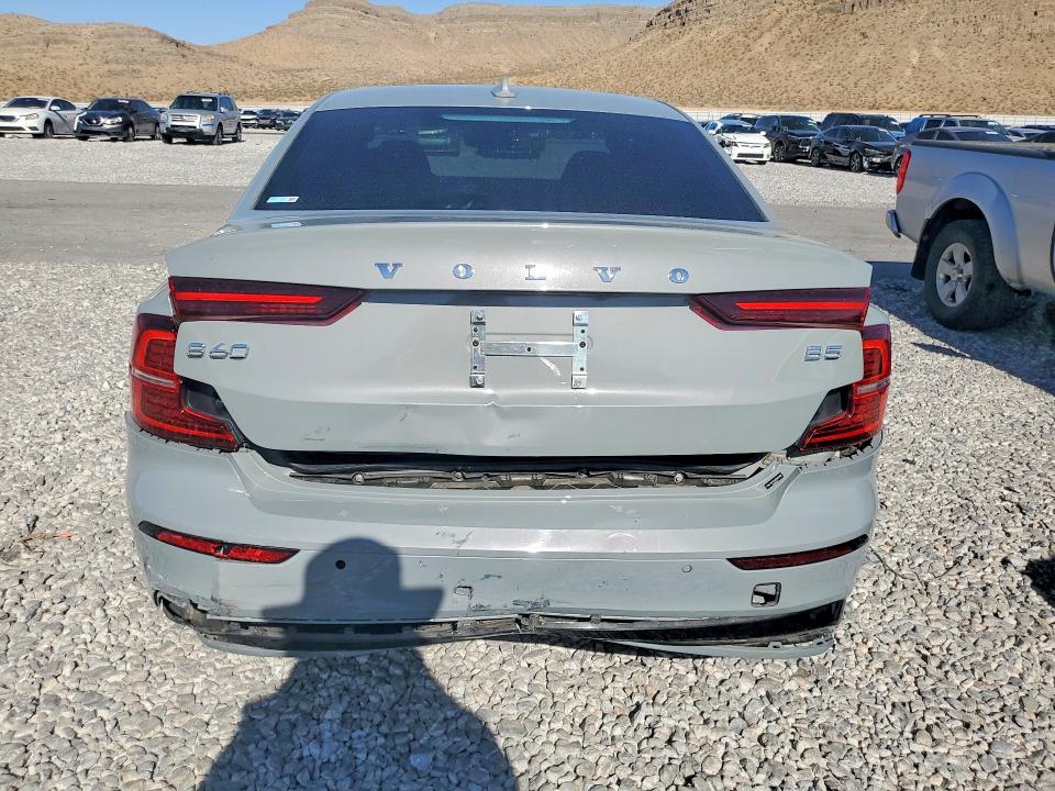 2025 Volvo S60 VIN 7JRL12FC5SG366992 COPART salvage auction — REAR END, Nv - Salvage Title, sold $10,900 on 2026-08-12 (photo 6)