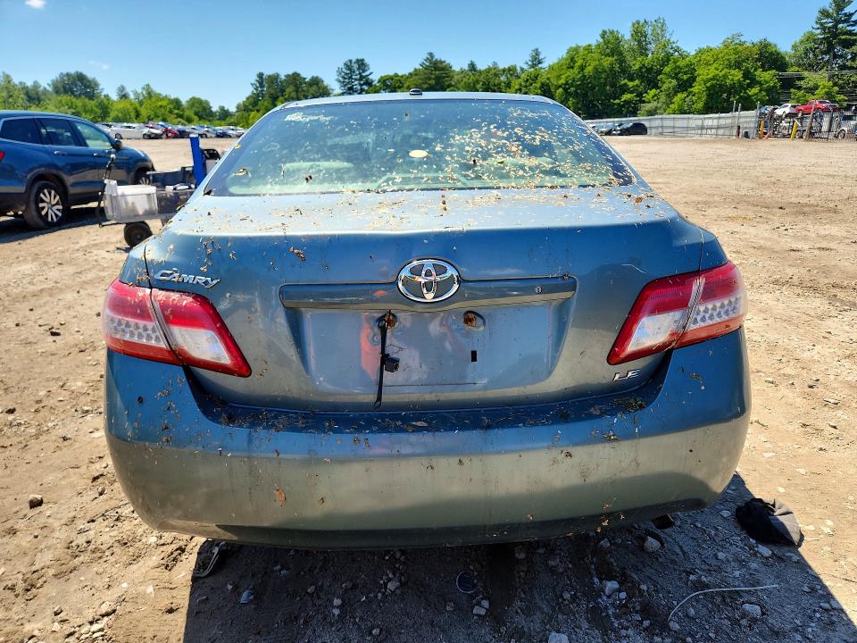 2010 Toyota Camry VIN 4T1BF3EK1AU580917 COPART salvage auction — FRONT END, MA - CERT OF TITLE-RECONSTRCTD COLL, sold $325 on 2026-07-09 (photo 6)