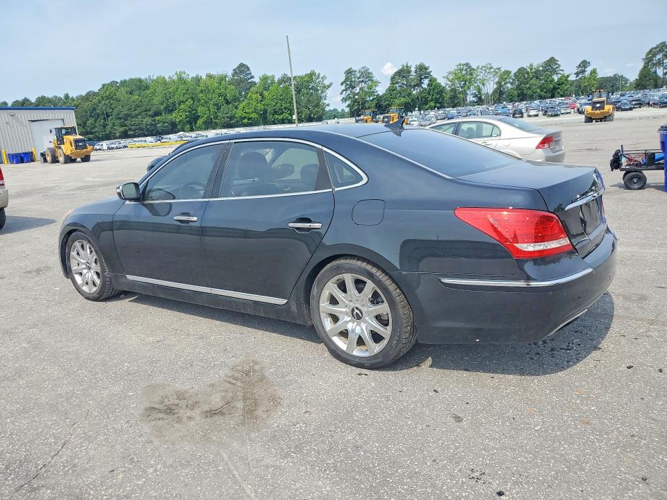 2012 Hyundai VIN KMHGH4JH2CU051530 COPART salvage auction — SIDE, NC - SALVAGE CERTIFICATE OF TITLE, sold $700 on 2026-07-30 (photo 2)