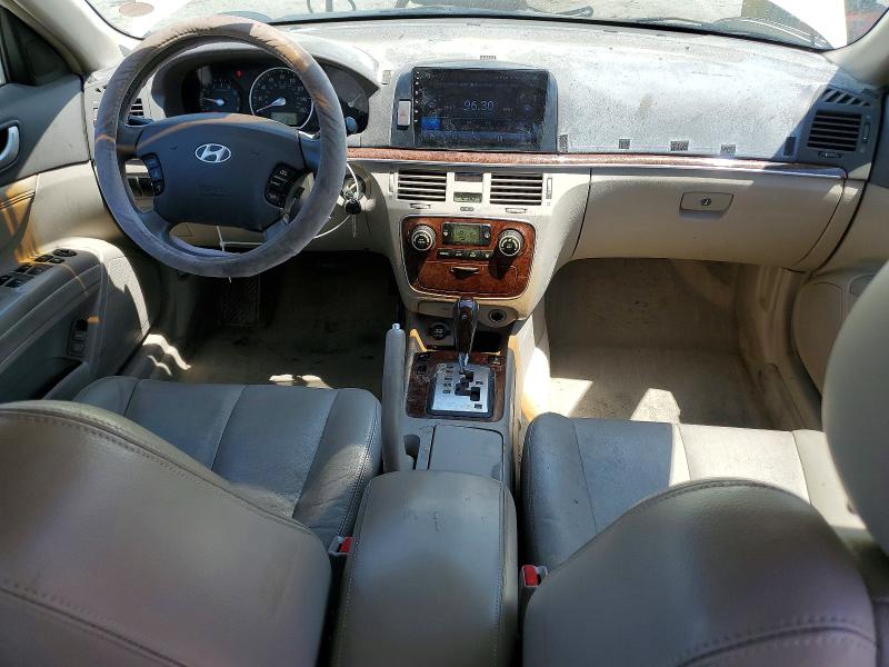 2006 Hyundai Sonata VIN 5NPEU46F86H122792 COPART salvage auction — FRONT END, Nv - Salvage Title, sold $375 on 2026-07-09 (photo 8)