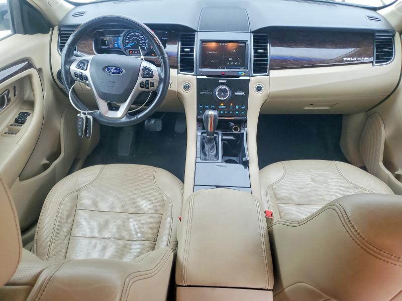 2013 Ford Taurus VIN 1FAHP2F81DG102384 COPART salvage auction — FRONT END, Tx - Salvage Vehicle Title, sold $800 on 2026-07-02 (photo 8)