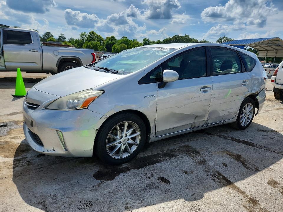 2013 Toyota Prius VIN JTDZN3EU2D3193116 COPART salvage auction — SIDE, Ms - Cert Of Title-Salvaged, sold $2,150 on 2026-07-31 (photo 1)
