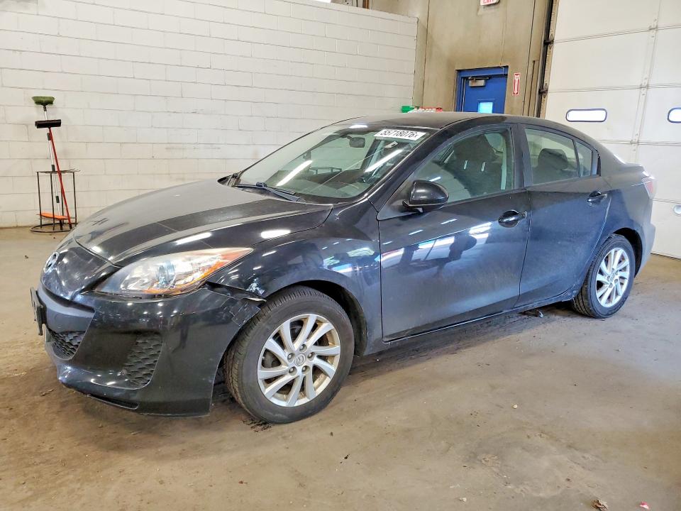 2012 Mazda VIN JM1BL1V74C1599947 COPART salvage auction — FRONT END, Mn - Certificate Of Title, sold $2,100 on 2026-07-07 (photo 1)
