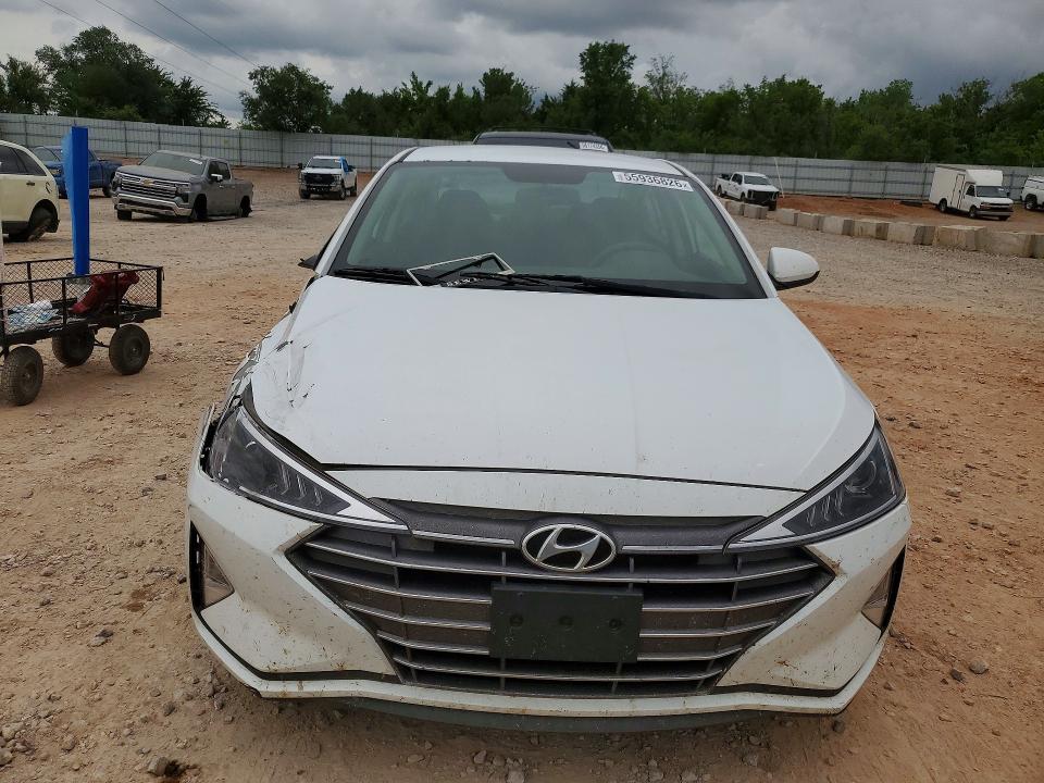 2019 Hyundai Elantra VIN 5NPD74LF7KH436886 COPART salvage auction — FRONT END, OK - CERT OF TITLE-SALVAGE, sold $1,950 on 2026-07-02 (photo 5)