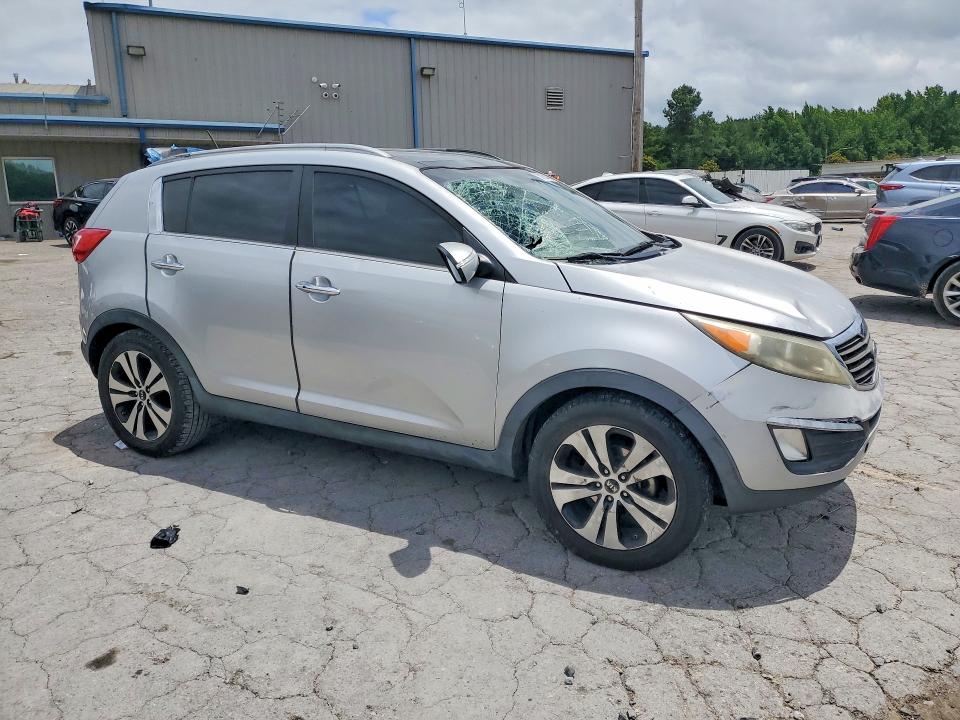 2011 Kia Sportage VIN KNDPC3A27B7140662 COPART salvage auction — FRONT END, Tn - Salvage Certificate, sold $1,550 on 2026-07-28 (photo 4)