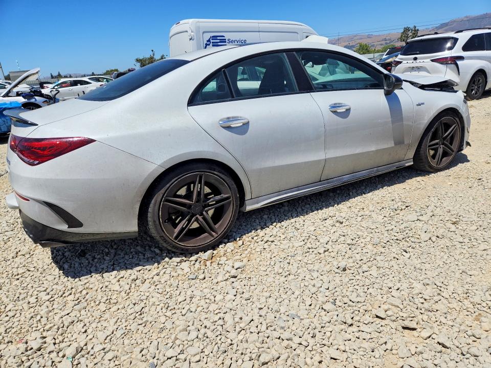 2020 Mercedes-benz Cla-klasse amg VIN W1K5J5DB4LN082890 COPART salvage auction — FRONT END, Ca - Salvage Certificate, sold $13,600 on 2026-07-09 (photo 3)