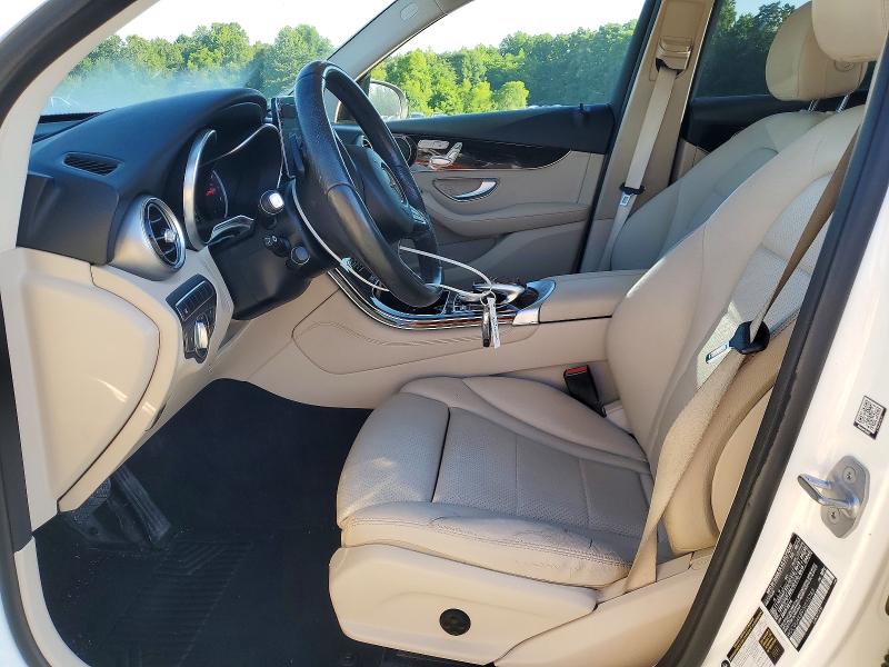 2018 Mercedes-benz Glc VIN WDC0G4KB9JV015743 COPART salvage auction — FRONT END, Nc - Salvage Certificate Of Title, sold $6,600 on 2026-07-22 (photo 7)