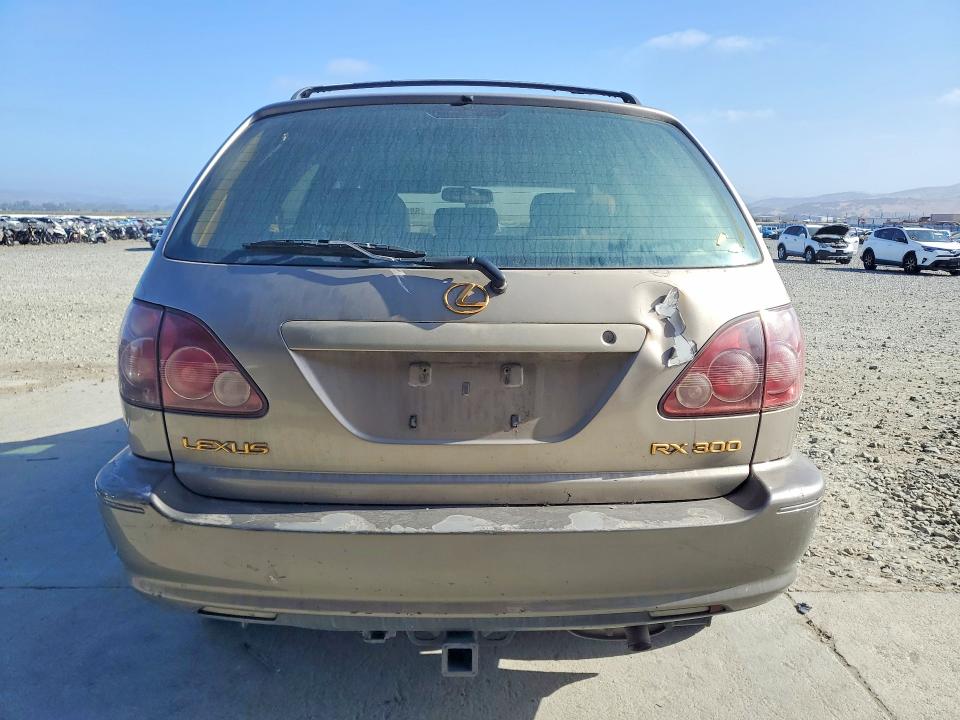 1999 Lexus Rx 300 VIN JT6HF10U7X0057386 COPART salvage auction — REAR END, CA - SALVAGE CERTIFICATE, sold $650 on 2026-07-13 (photo 6)