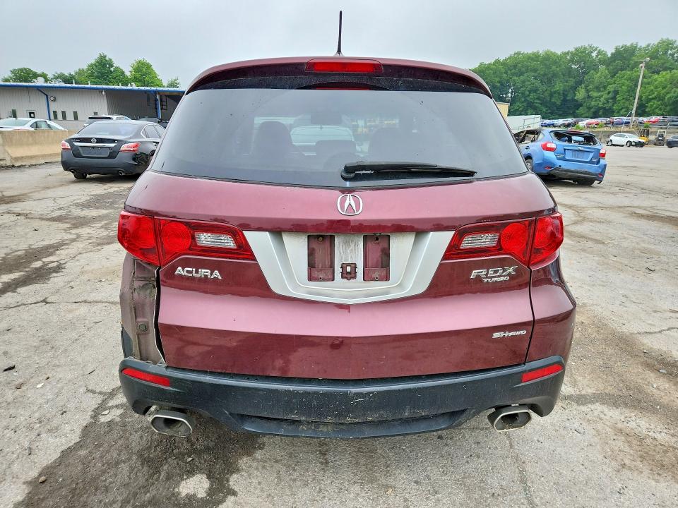 2011 Acura Rdx VIN 5J8TB1H27BA005682 COPART salvage auction — SIDE, NY - MV-907A SALVAGE CERTIFICATE, sold $425 on 2026-07-09 (photo 6)