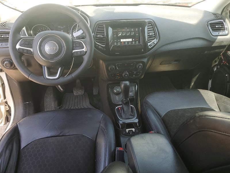 2021 Jeep Compass VIN 3C4NJDBB1MT533265 COPART salvage auction — FRONT END, Mo - Salvage Certificate Of Title, sold $2,750 on 2026-07-23 (photo 8)