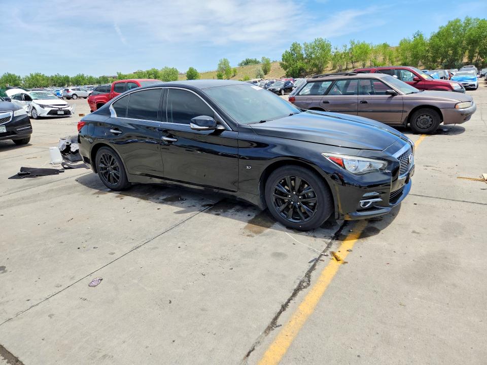 2015 Infiniti Q50 VIN JN1BV7AR8FM395937 COPART salvage auction — VANDALISM, Co - Non-Repairable Cert Of Title, sold $2,700 on 2026-07-15 (photo 4)