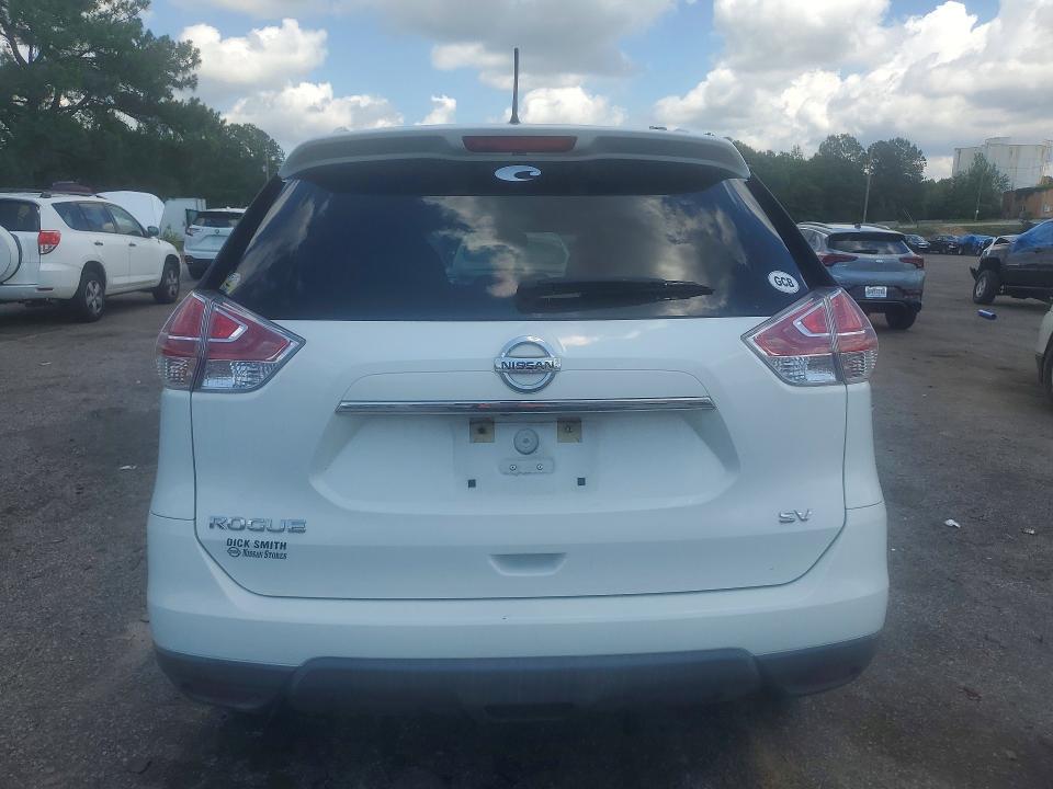 2016 Nissan Rogue VIN KNMAT2MT8GP697415 COPART salvage auction — SIDE, SC - CERT OF TITLE-SALVAGE, sold $1,300 on 2026-07-31 (photo 6)