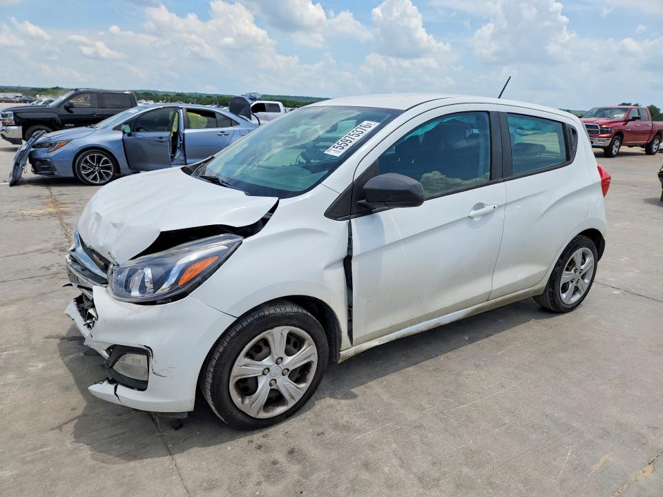 2019 Chevrolet VIN KL8CA6SA2KC735432 COPART salvage auction — FRONT END, Tx - Salvage Vehicle Title, sold $950 on 2026-07-30 (photo 1)