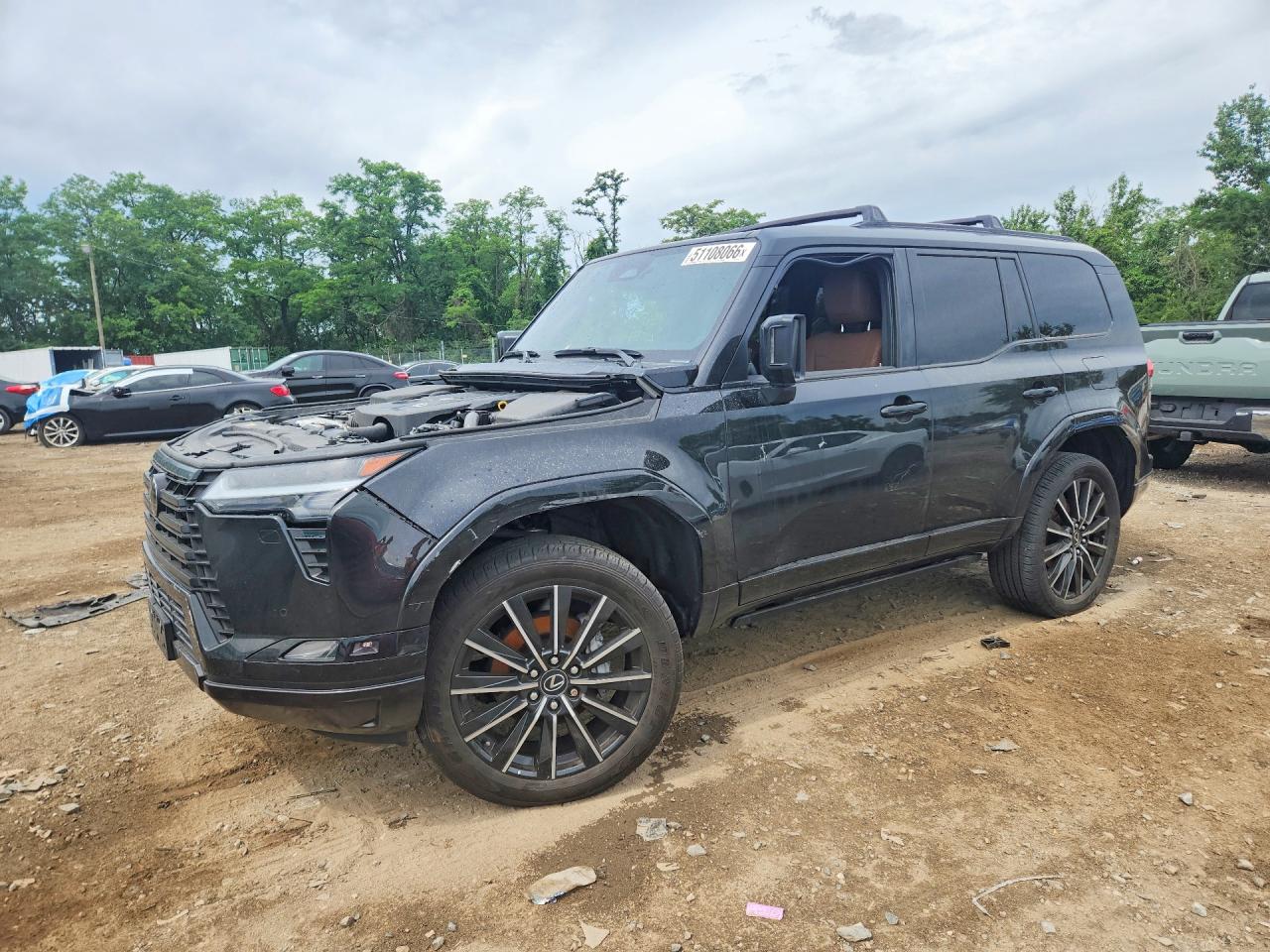2024 Lexus GX 550 VIN JTJVBCDX8R5013407 — COPART salvage auction photo