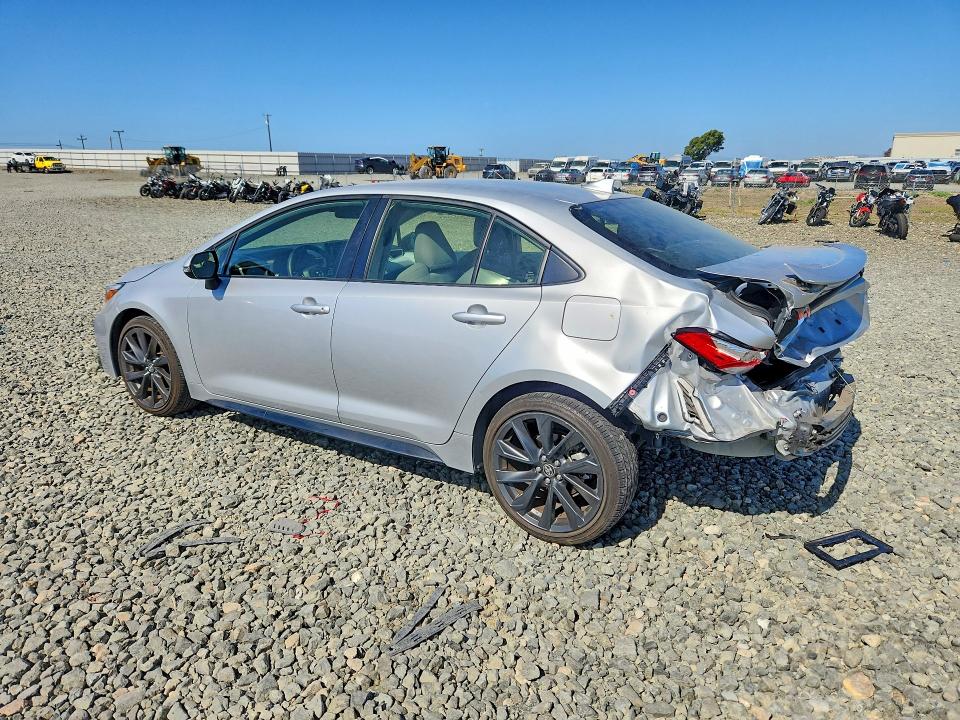 2024 Toyota Corolla VIN JTDS4MCE2R3519994 COPART salvage auction — REAR END, Ca - Salvage Certificate, sold $900 on 2026-07-23 (photo 2)