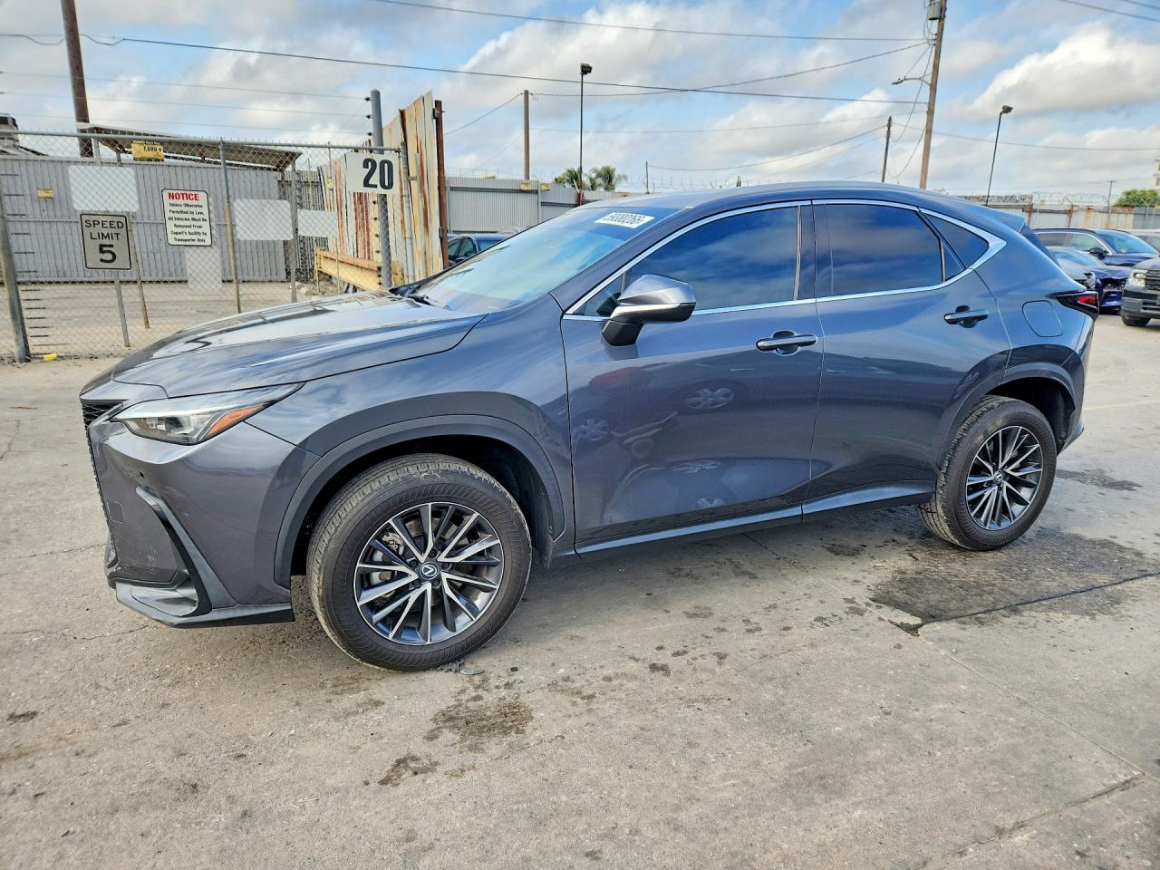 2024 Lexus NX 350 VIN 2T2AGCEZ3RC037700 — COPART salvage auction photo