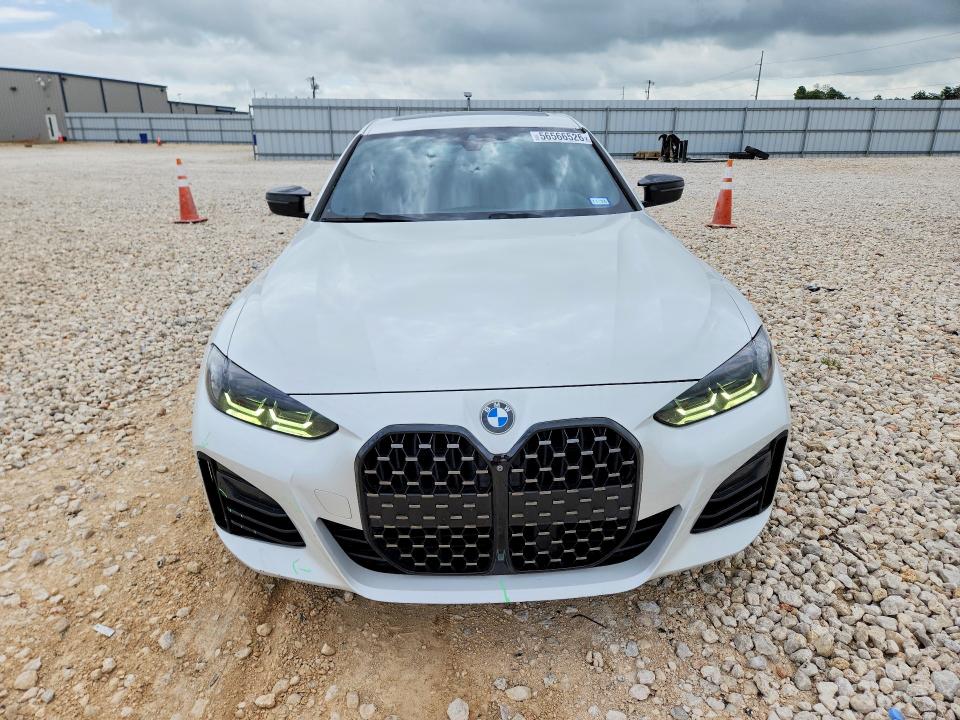 2022 BMW M4 VIN WBA13AW0XNFM45758 COPART salvage auction — UNDERCARRIAGE, Tx - Salvage Vehicle Title, sold $14,000 on 2026-07-23 (photo 5)