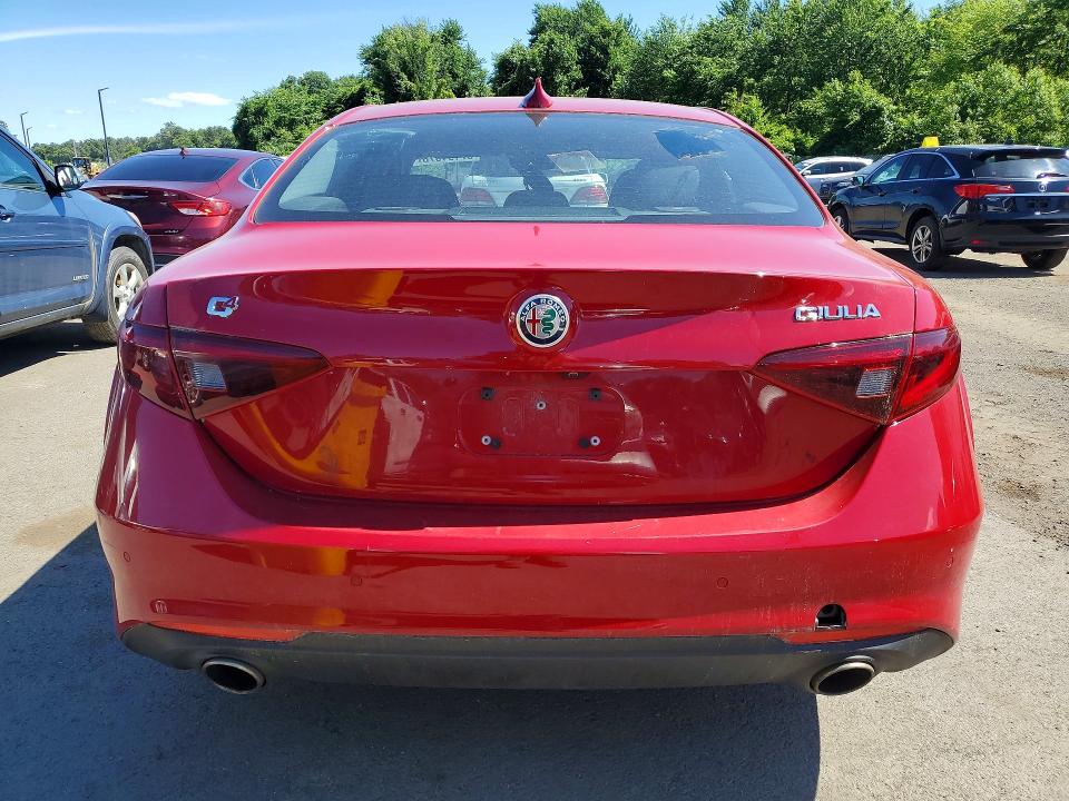 2020 Alfa romeo Giulia VIN ZARFANAN9L7636898 COPART salvage auction — FRONT END, Ma - Certificate Of Title, sold $6,900 on 2026-07-27 (photo 6)