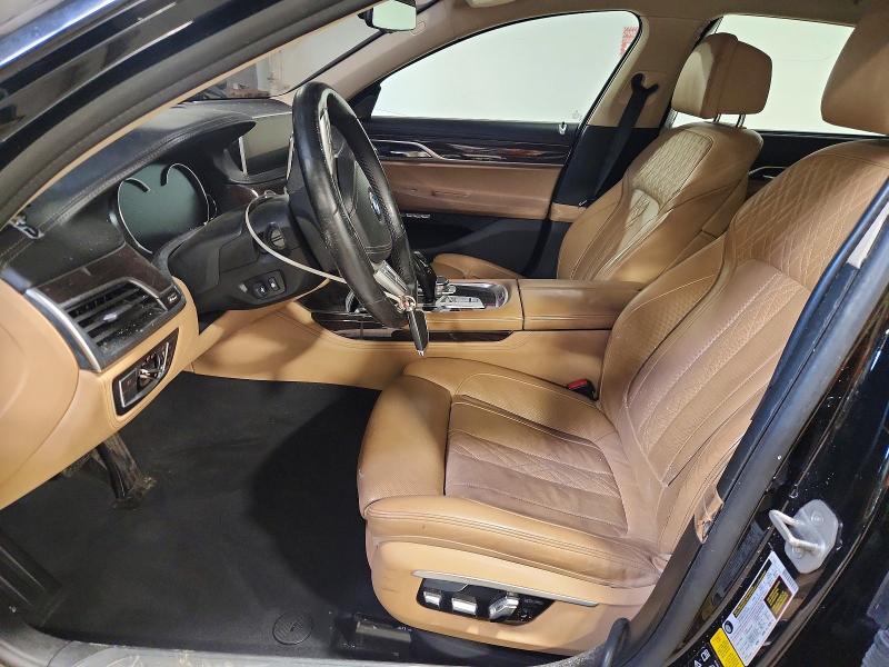 2016 BMW 7er VIN WBA7F2C51GG418551 COPART salvage auction — VANDALISM, Pa - Cert Of Salv-R=Reconstructed, sold $5,200 on 2026-07-06 (photo 7)