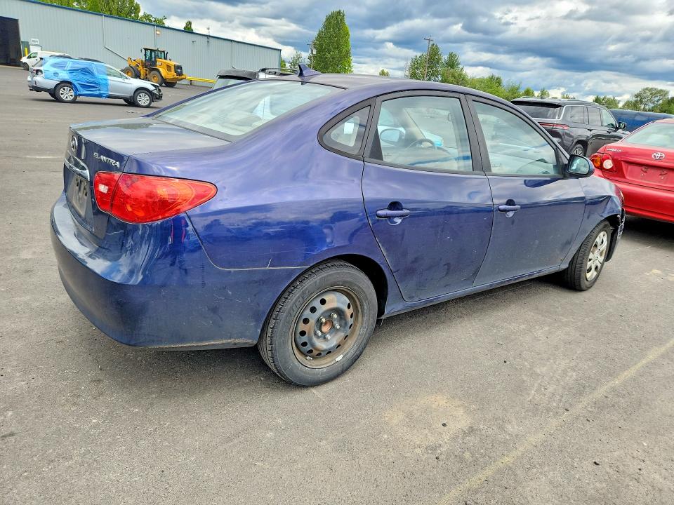 2010 Hyundai Elantra VIN KMHDU4AD1AU987762 COPART salvage auction — FRONT END, Or - Salvage Title Certificate, sold $575 on 2026-07-13 (photo 3)