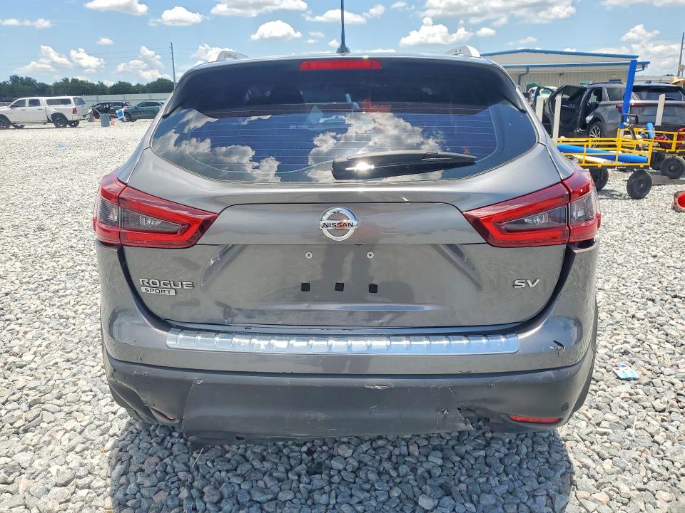 2020 Nissan Rogue VIN JN1BJ1CVXLW549325 COPART salvage auction — REAR END, Fl - Certificate Of Destruction, sold $3,500 on 2026-07-07 (photo 6)