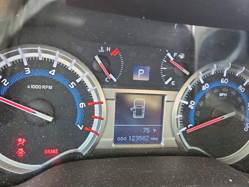 2019 Toyota 4runner VIN JTEBU5JR7K5614441 COPART salvage auction — FRONT END, Mt - Salvage Certificate Of A Vehic, sold $6,700 on 2026-07-14 (photo 9)
