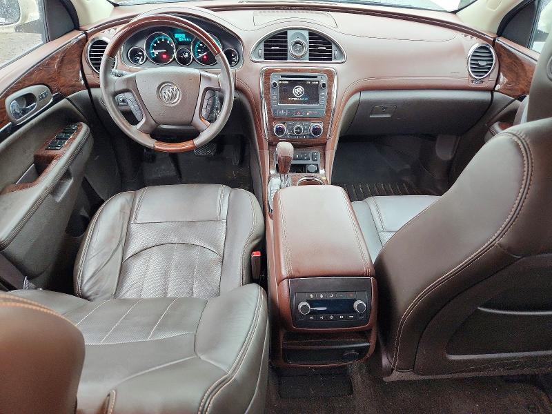 2013 Buick Enclave VIN 5GAKVCKDXDJ256014 COPART salvage auction — FRONT END, Va - Certificate Of Title, sold $1,800 on 2026-07-29 (photo 8)