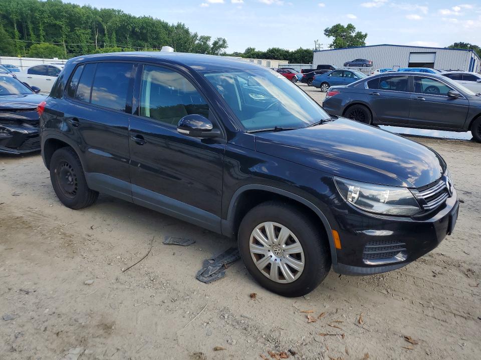 2014 Volkswagen Tiguan VIN WVGCV3AX4EW594491 COPART salvage auction — NORMAL WEAR, Va - Certificate Of Title, sold $700 on 2026-07-21 (photo 4)