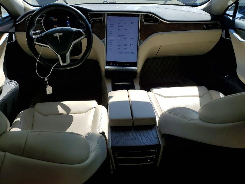 2017 Tesla VIN 5YJSA1E10HF232902 COPART salvage auction — SIDE, Ca - Salvage Certificate, sold $3,750 on 2026-07-14 (photo 8)