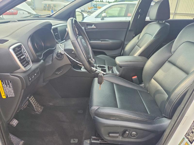2022 Kia Sportage VIN KNDP6CACXN7957225 COPART salvage auction — FRONT END, Pa - Certificate Of Salvage, sold $5,400 on 2026-07-31 (photo 7)