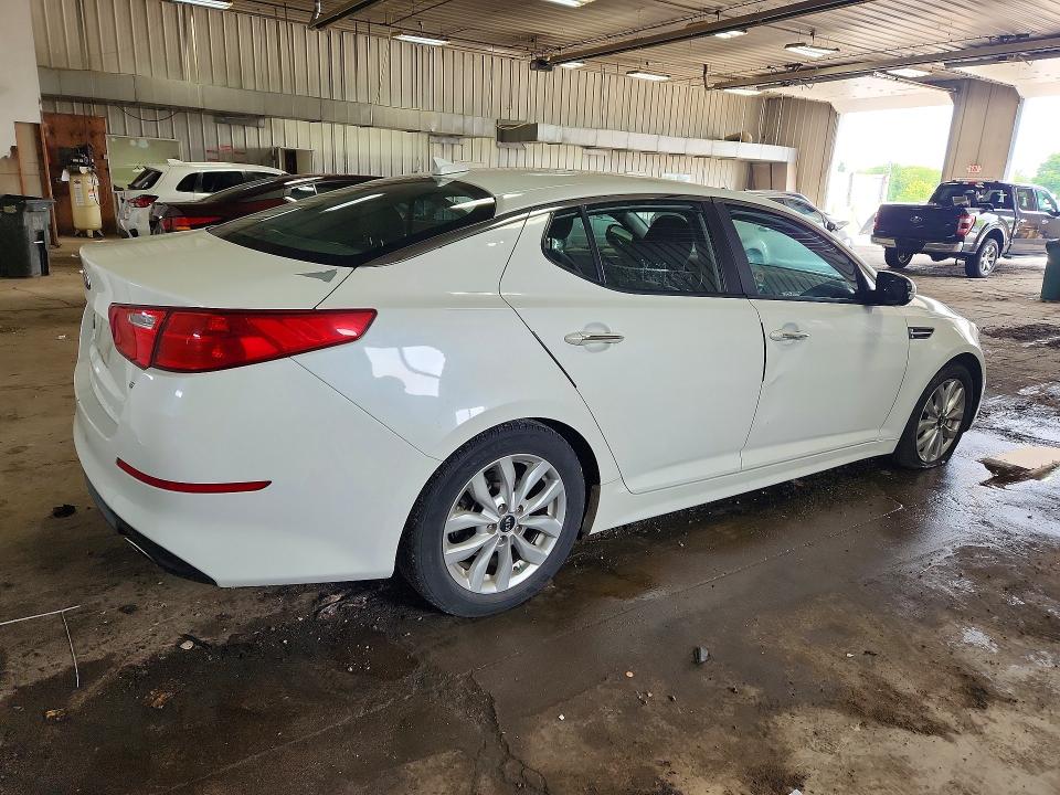 2015 Kia Optima VIN KNAGM4A70F5617123 COPART salvage auction — VANDALISM, Wi - Certificate Of Title, sold $1,900 on 2026-07-06 (photo 3)